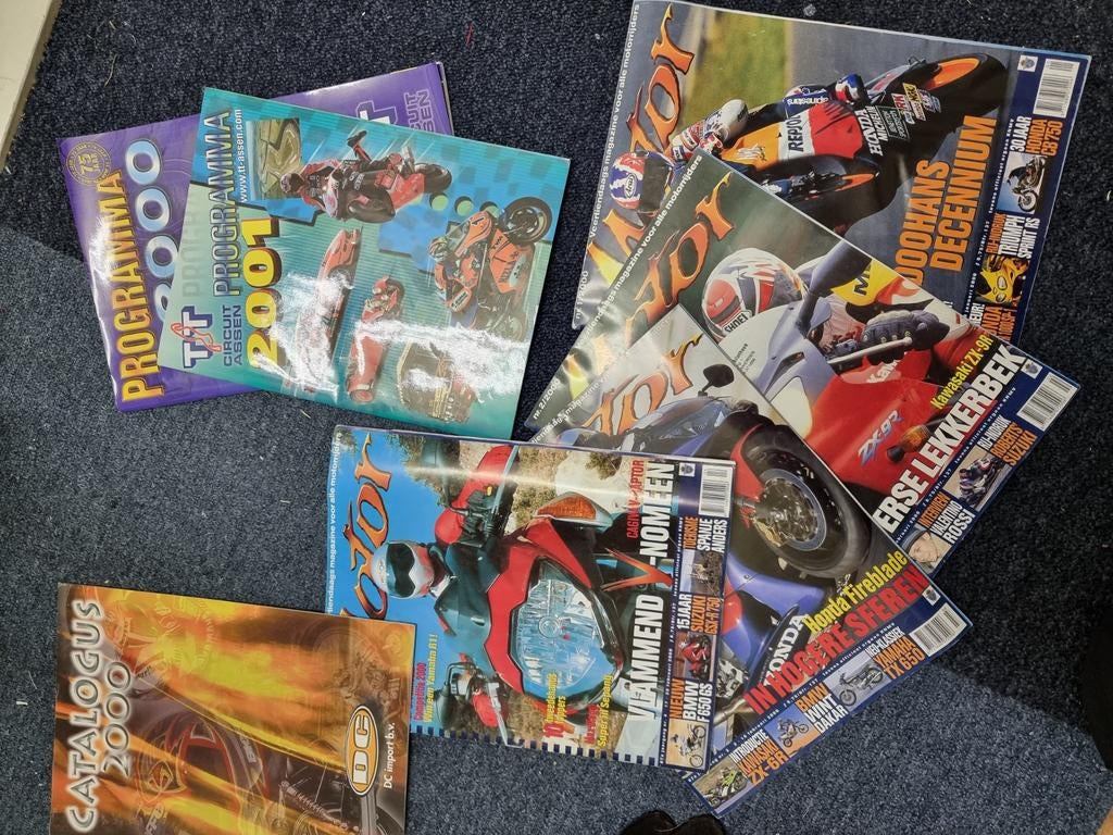 Blad motor, Ophalen, Zegels, Bonnen of Punten