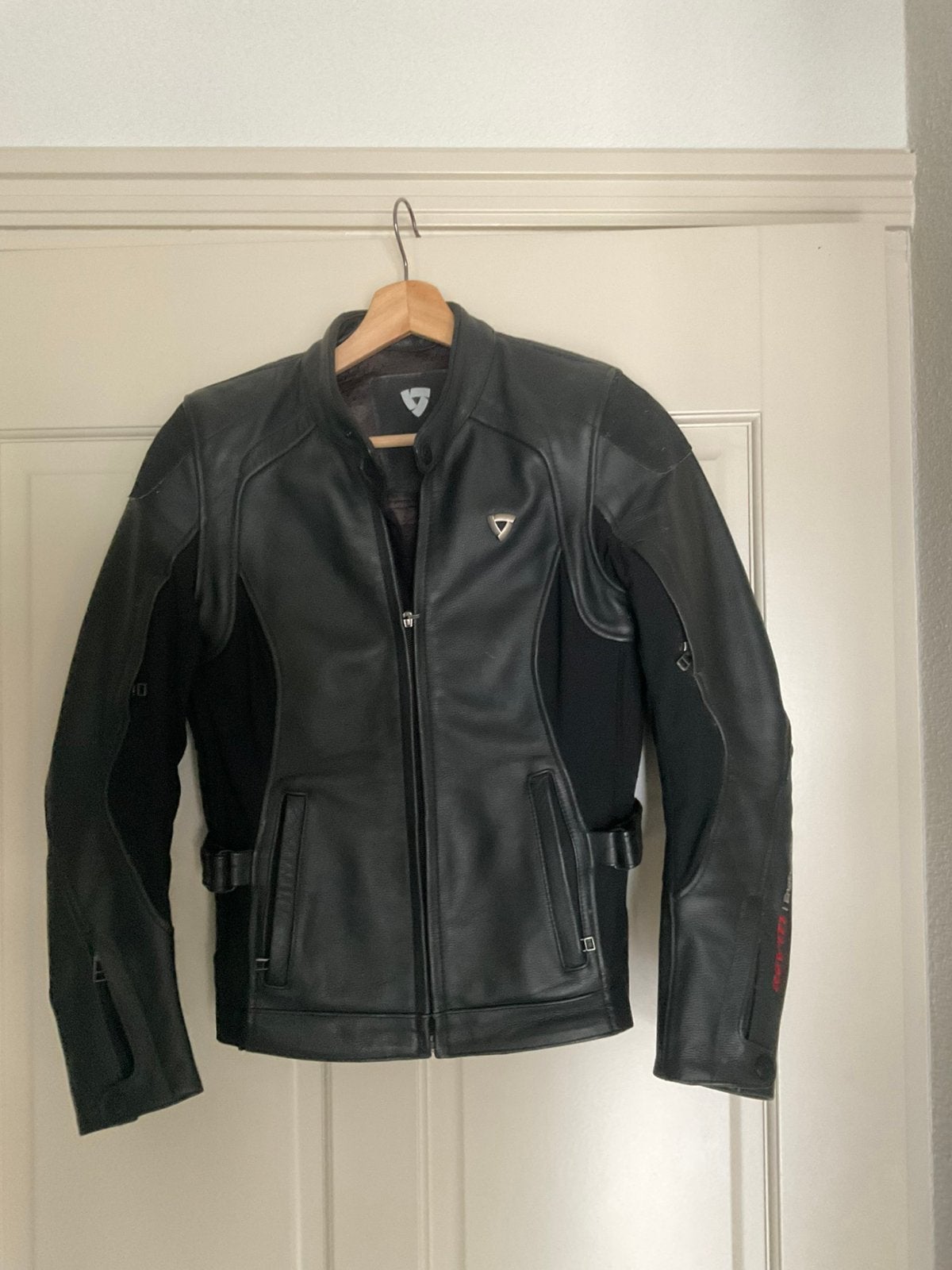 Leren dames motorjas maat 38 revit, Motoren, Kleding | Motorkleding, Ophalen, Tweedehands, Dames, Jas | leer