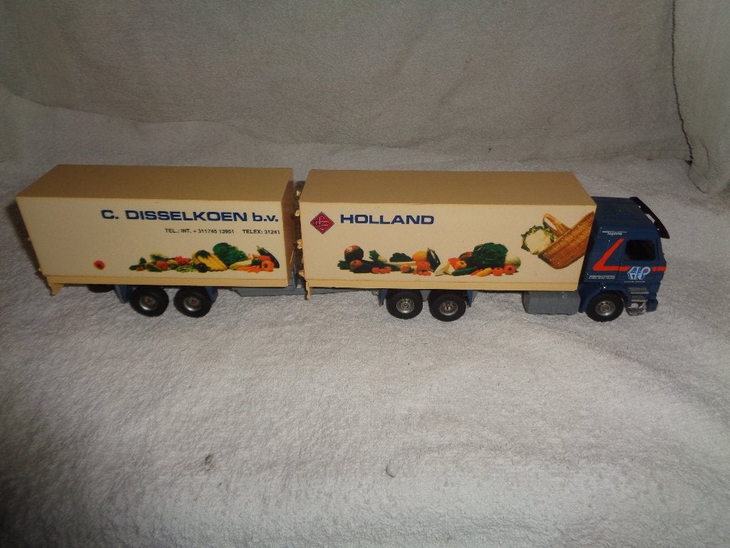 Tekno Scania topline wipcar Disselkoen de Lier,, Ophalen of Verzenden, Gebruikt, Bus of Vrachtwagen, Tekno