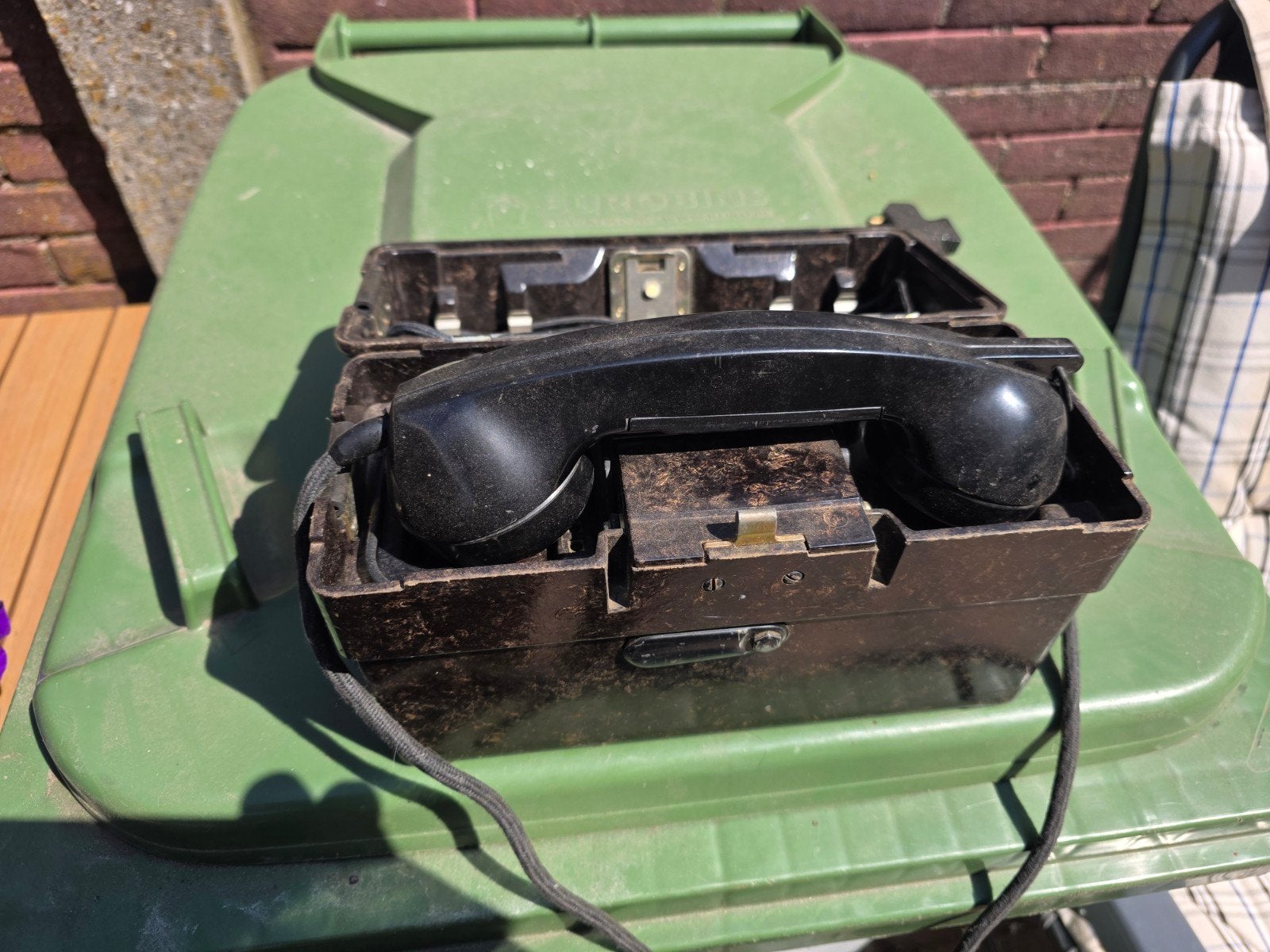 Duitse veld telefoon., Verzamelen, Ophalen of Verzenden, Landmacht, Duitsland