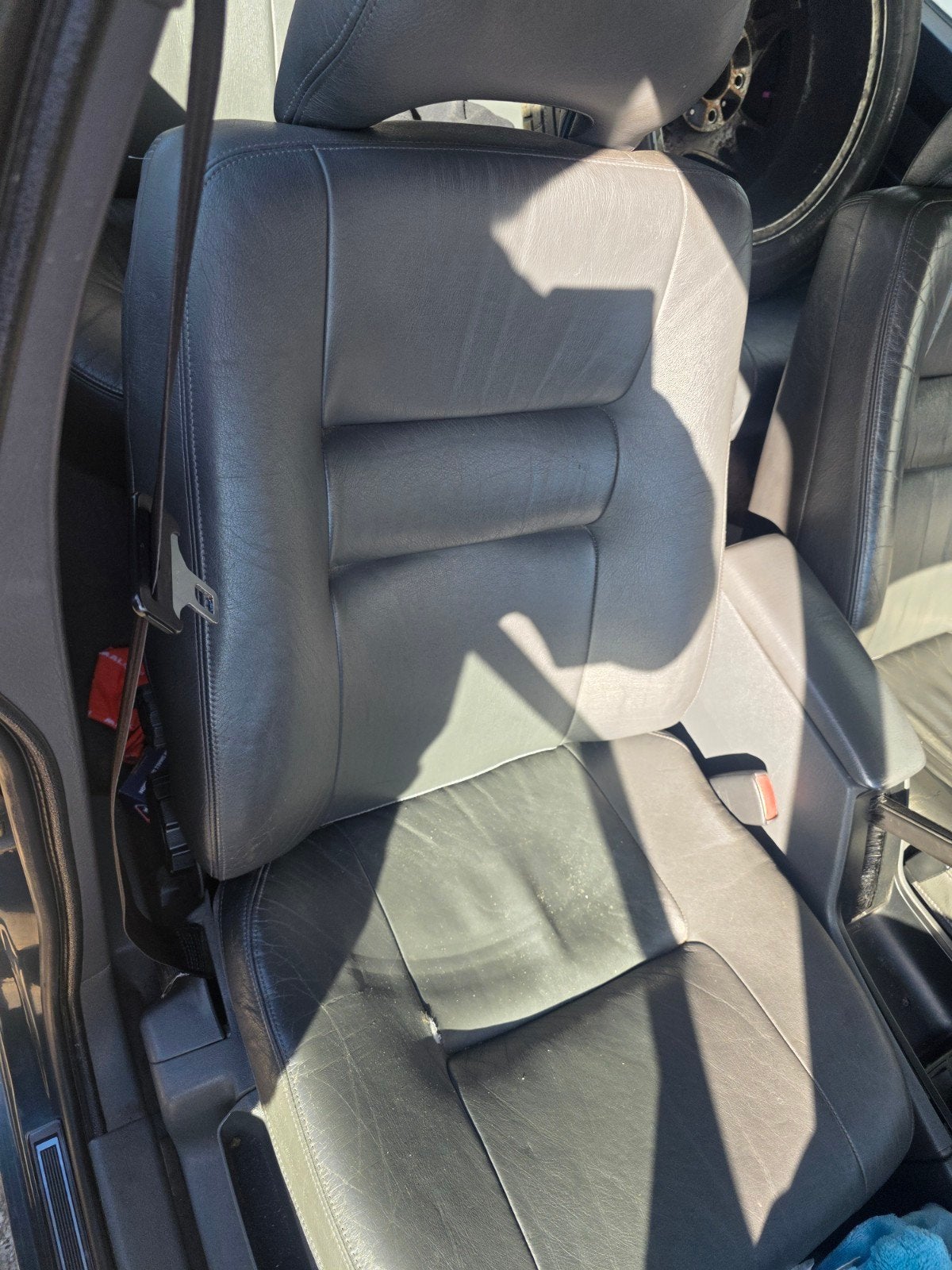 Volvo 940 grijs lederen interieur (stoelen + achterbank), Ophalen, Gebruikt, Volvo