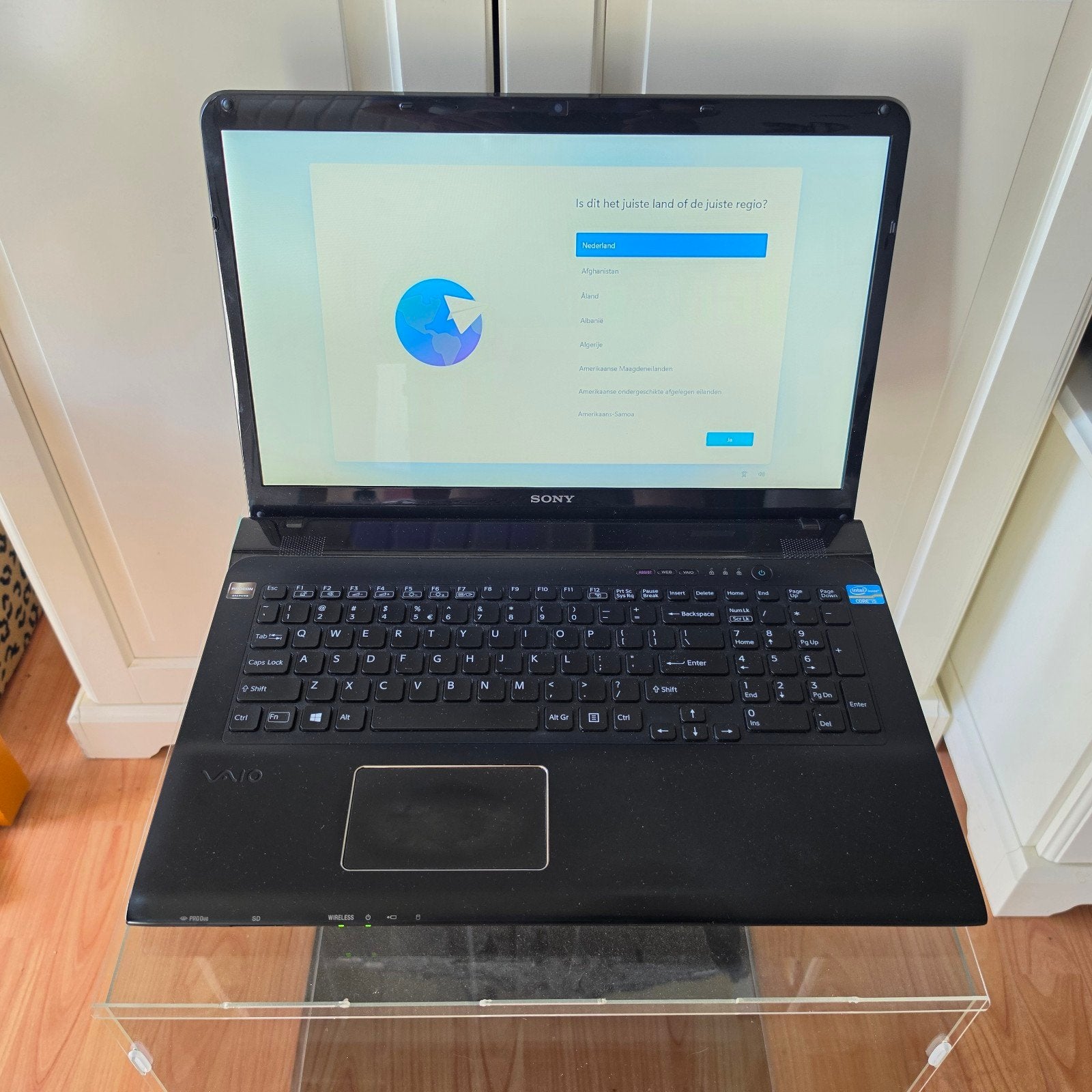 Sony Vaio Laptop - Intel Core i5 - Model SVE171C11M, Computers en Software, Windows Laptops, Ophalen, Gebruikt, HDD, Qwerty