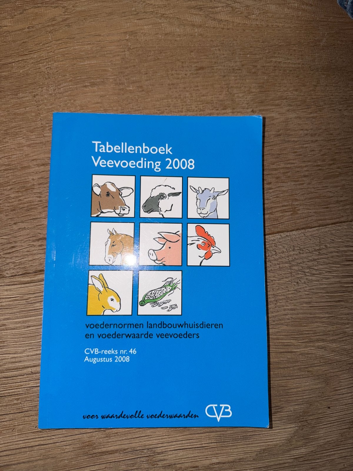 Tabellenboek Veevoeding 2008, Ophalen of Verzenden, Beta, Gelezen, MBO