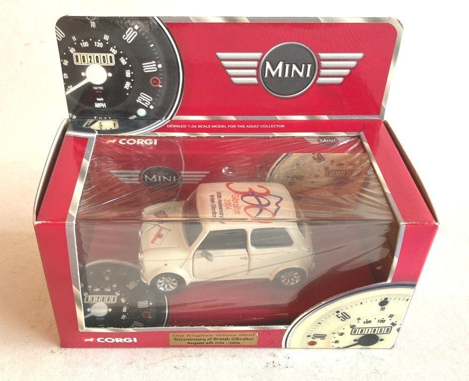 Mini British Gibraltar 300 years Corgi AG002 Ltd edition., Ophalen of Verzenden, Zo goed als nieuw, Auto