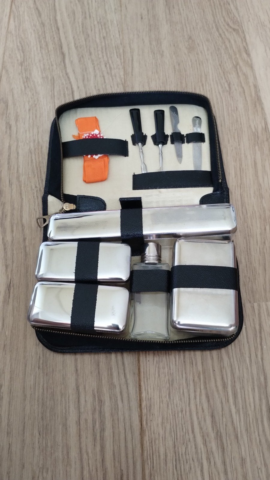 Vintage Reisetui voor heren - Manicure en Toiletartikelen, Ophalen of Verzenden, Persoonlijke verzorging