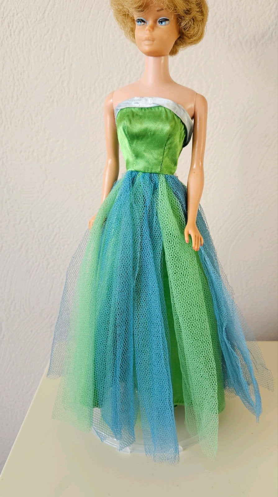 Vintage Barbie outfit Senior Prom #851 1963, Verzamelen, Ophalen of Verzenden, Gebruikt, Kleertjes