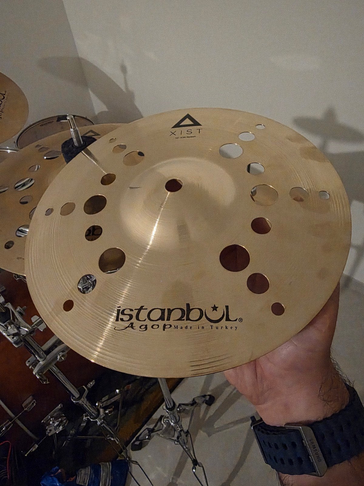 NIEUW!! Istanbul Agop XIST 10" ION Splash bekken, Muziek en Instrumenten, Ophalen of Verzenden, Nieuw, Overige merken