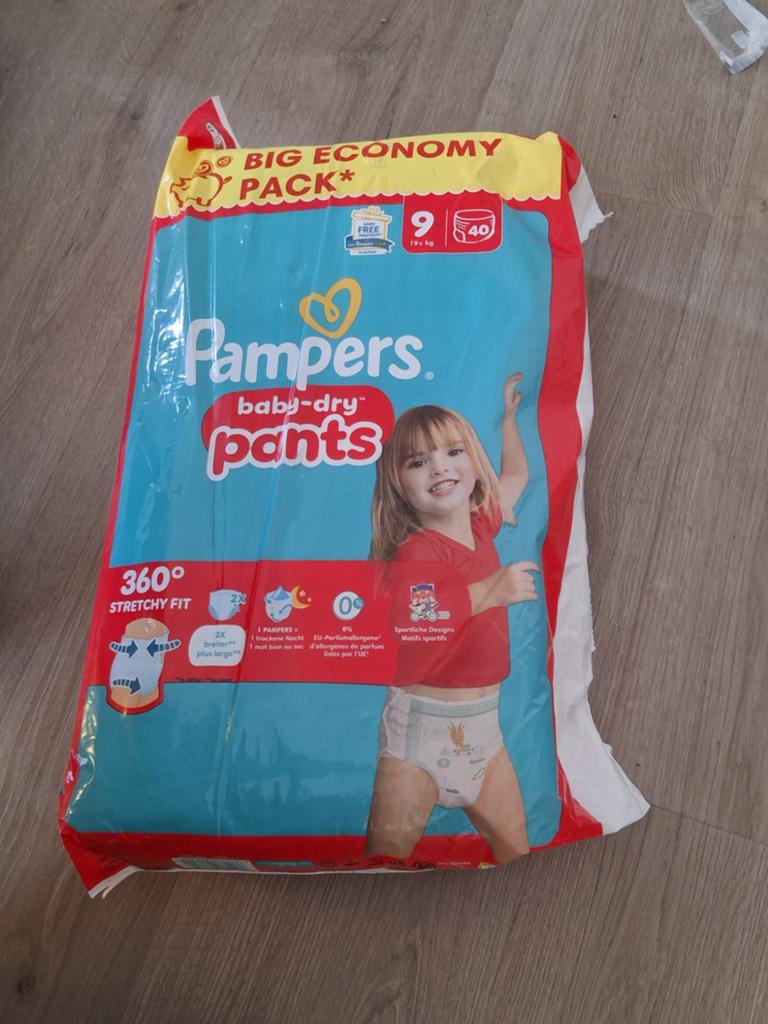 Pampers pants maat 9, Overige merken, Verzenden, Overige typen, Nieuw