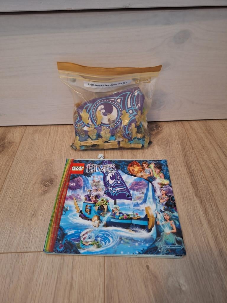 LEGO Elves - Naida's Avonturenschip, Ophalen of Verzenden, Zo goed als nieuw
