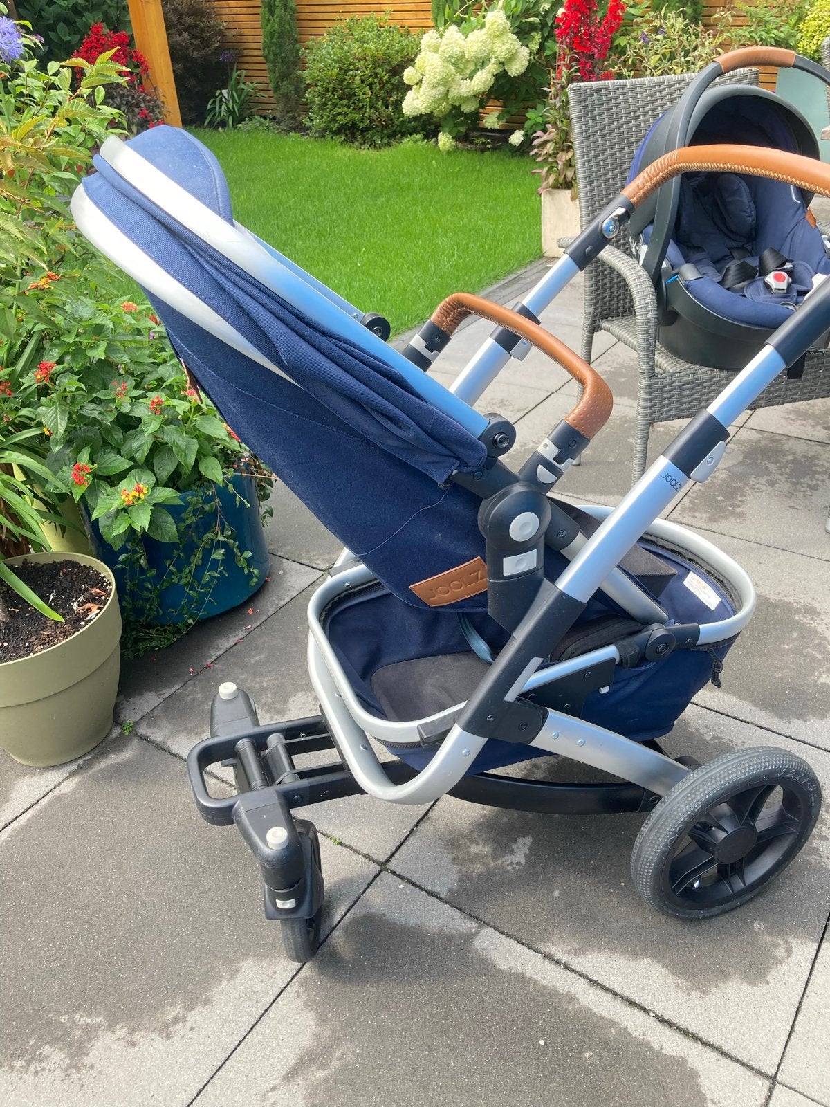 Joolz Day 3 Combiwagen met autostoel en reiswieg, Ophalen, Zo goed als nieuw, Combiwagen, Met autostoeltje