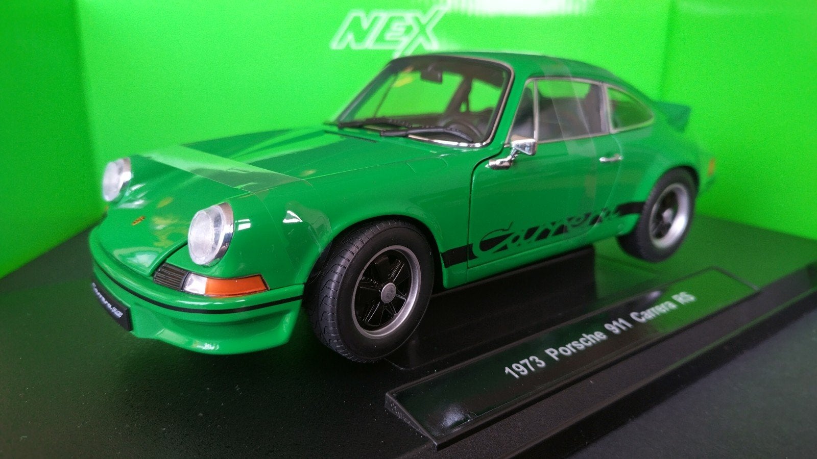 Porsche 911 Carrera RS 1973 1:18 Welly Pol, Auto, Verzenden, ., Nieuw