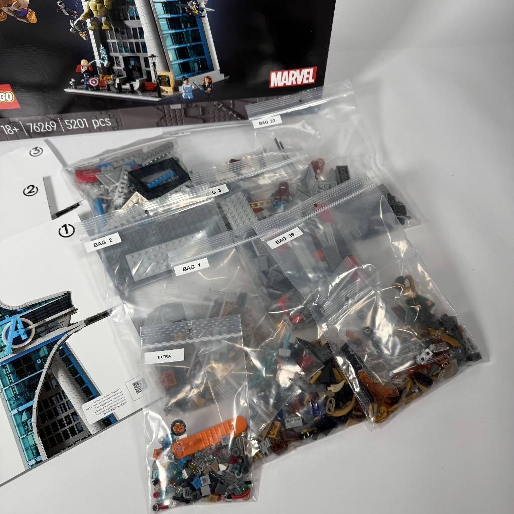 LEGO Marvel 76269 Avengers Tower, Marvel, Lego, Ophalen of Verzenden, Zo goed als nieuw