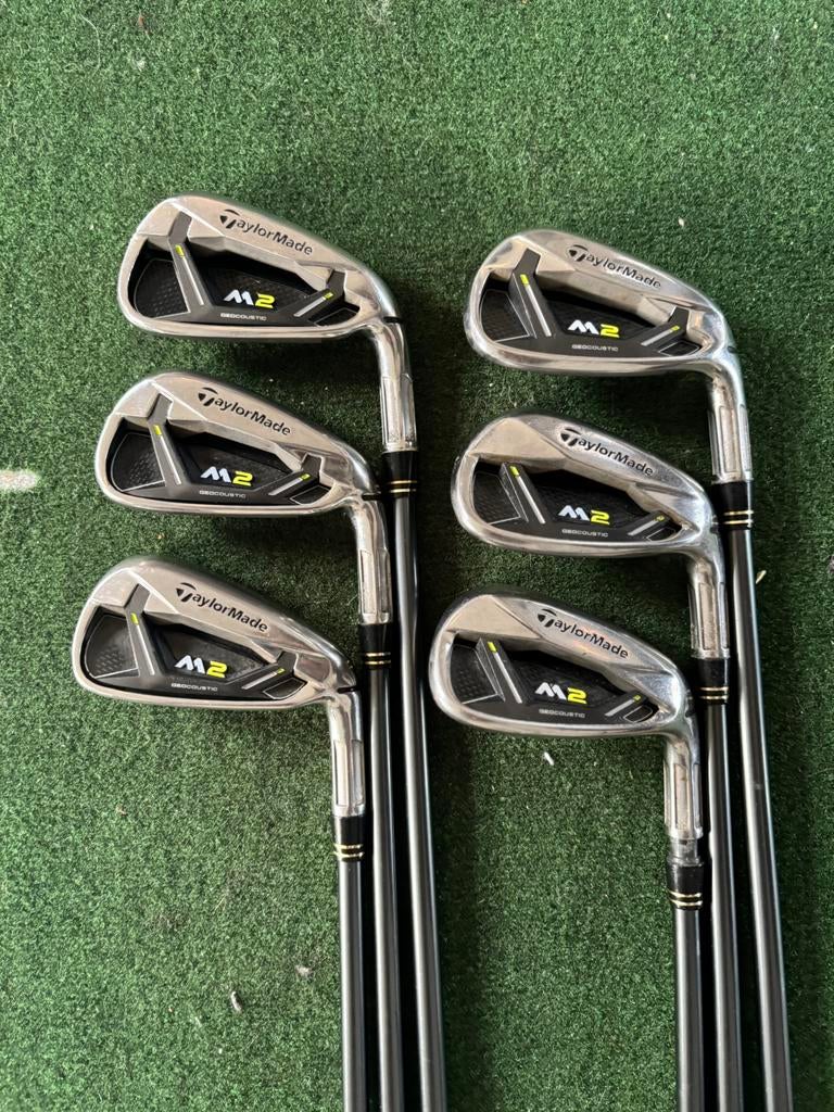 Taylormade M2 Ijzerset | 5/PW | A Flex, Set, Taylormade, Taylormade, Zo goed als nieuw