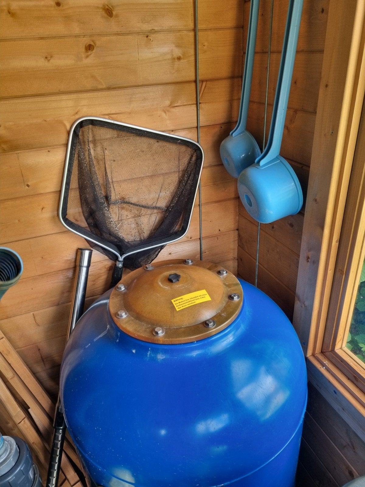 Behncke beadfilter D600 met zeswegklep, Ophalen