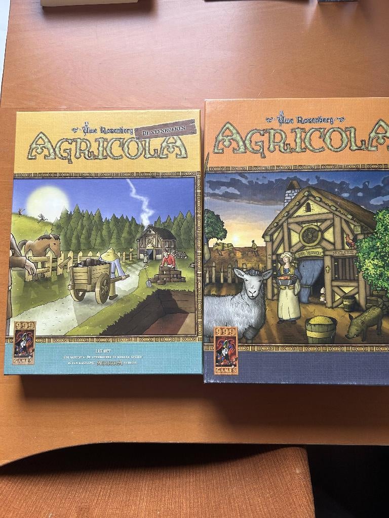 Agricola met Veenboeren, Ophalen of Verzenden, Zo goed als nieuw, 999 games
