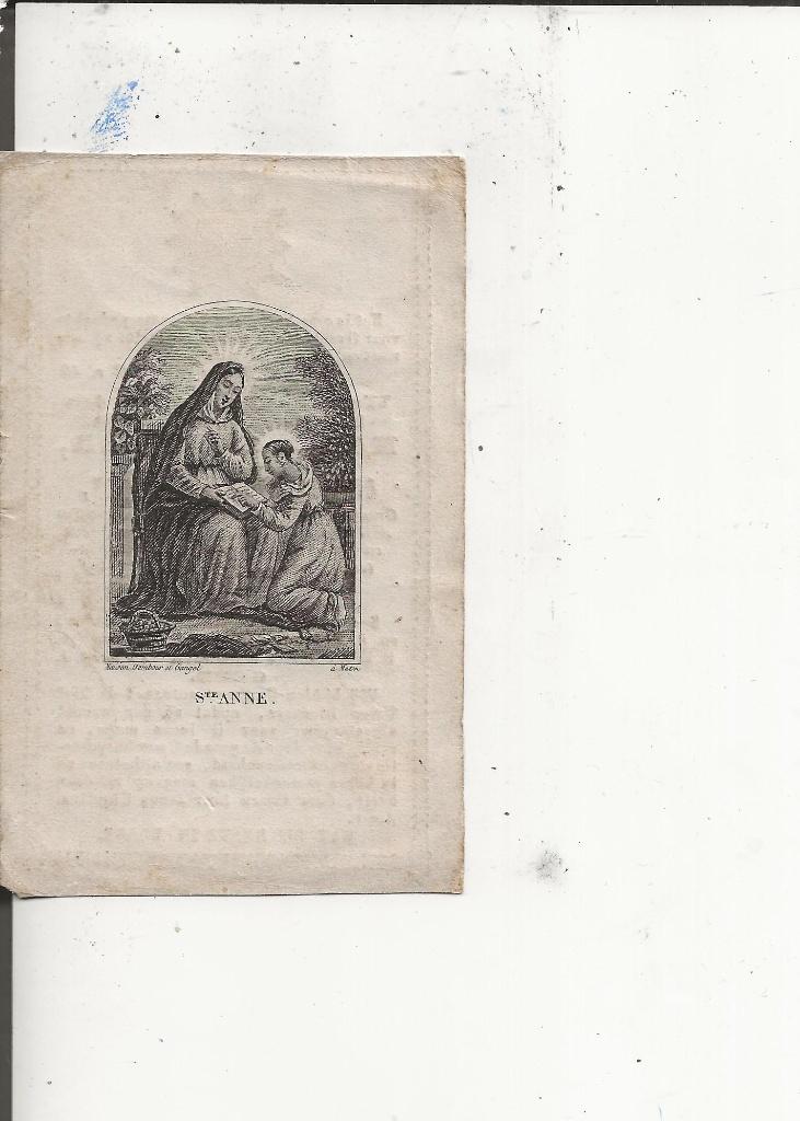 Pijnacker Bidprentje Maria Brouwer 1775-+1847 Maison Dambour, Verzamelen, Ansichtkaarten | Nederland, Ophalen of Verzenden, Voor 1920