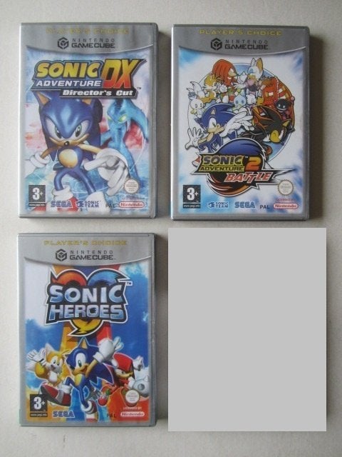 Sonic the Hedgehog Gamecube, 1 speler, Ophalen of Verzenden, Zo goed als nieuw, Vanaf 3 jaar