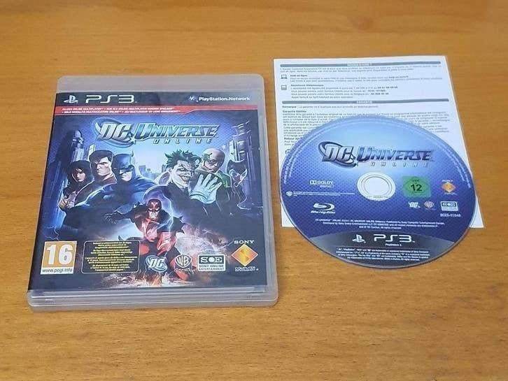 PS3 | DC Universe Online, Avontuur en Actie, Online, Gebruikt, 1 speler