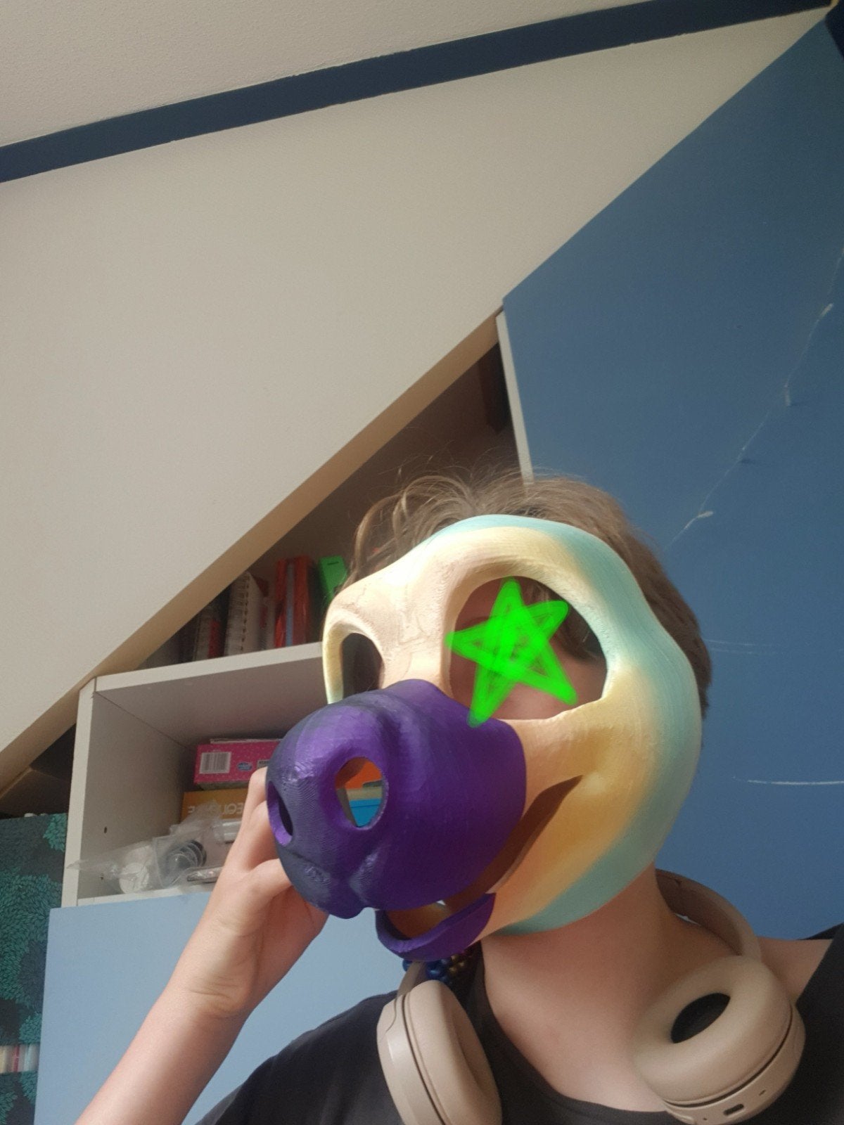 Fursuit headbase( for trade), Ophalen of Verzenden, Nieuw, Accessoires