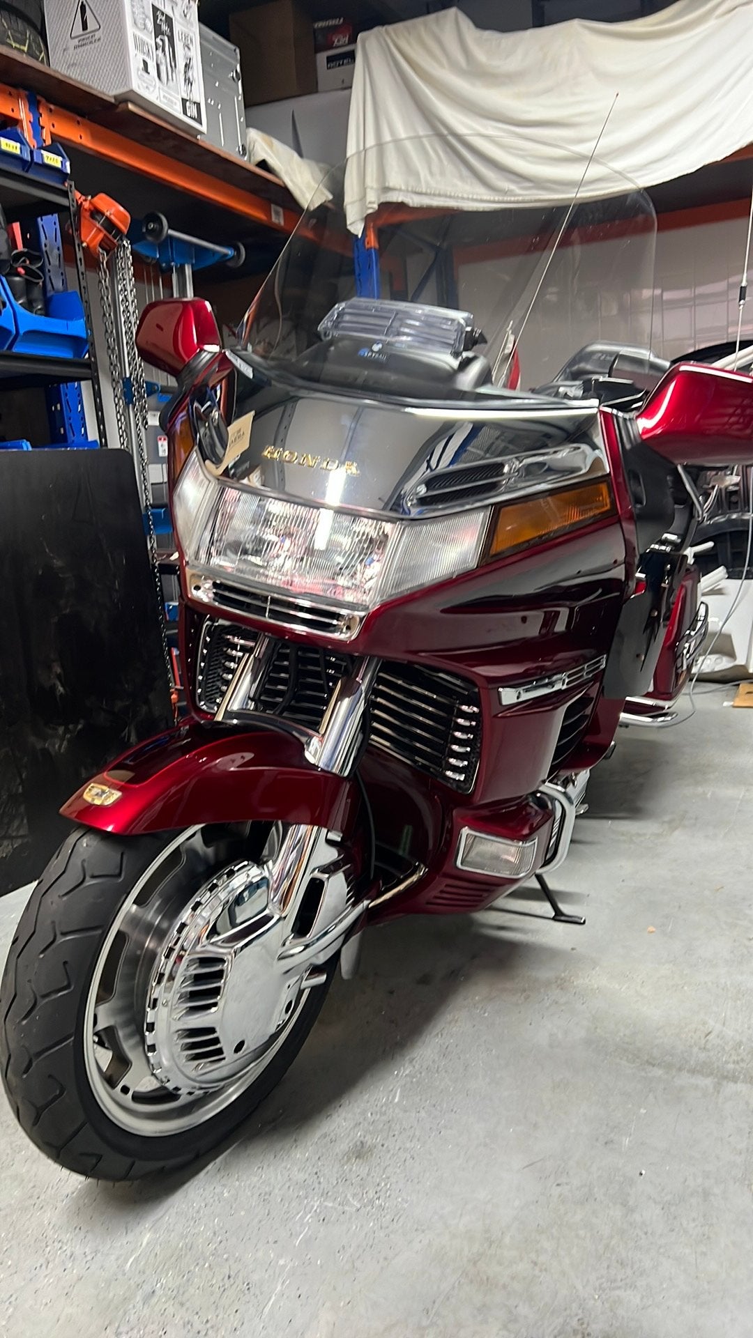 Honda Goldwing GL1500, Occasion, 4 cilinders, Motorrijbewijs A, 1500 cc