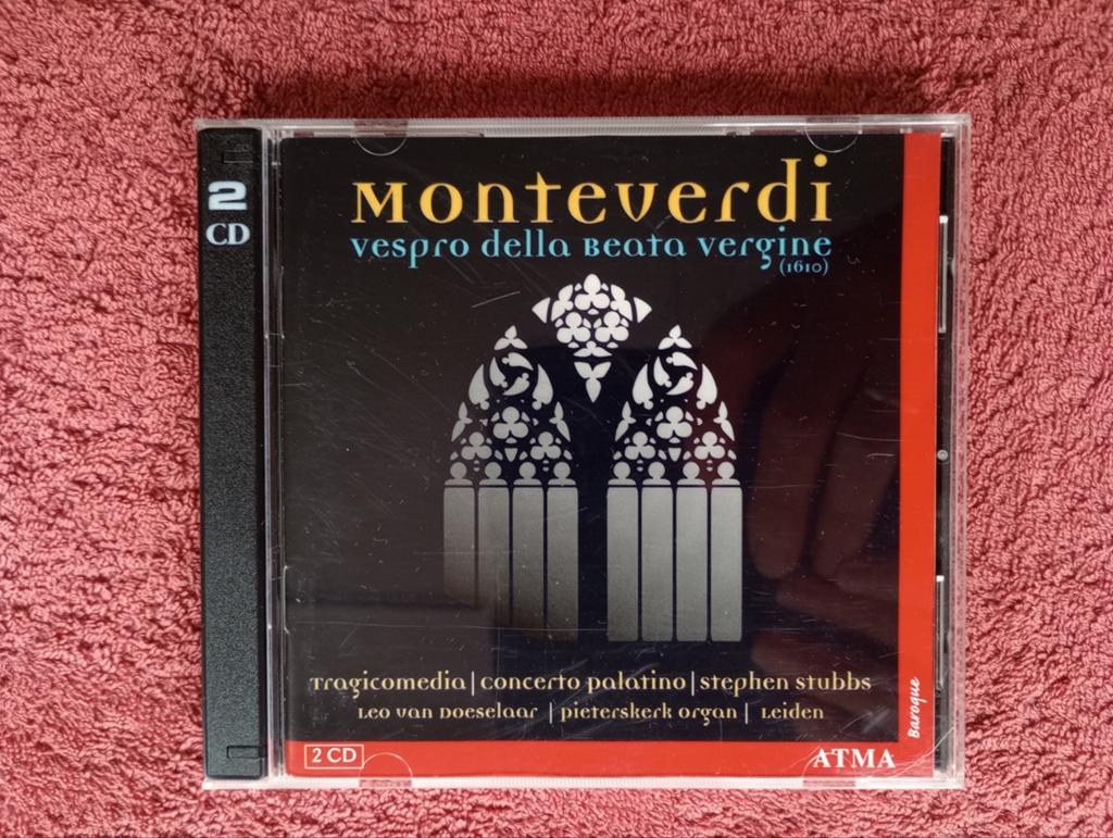 Monteverdi Vespro della Beata Virgine - Tragicomedia 2CD, Ophalen of Verzenden, Middeleeuwen en Renaissance, Gebruikt, Vocaal
