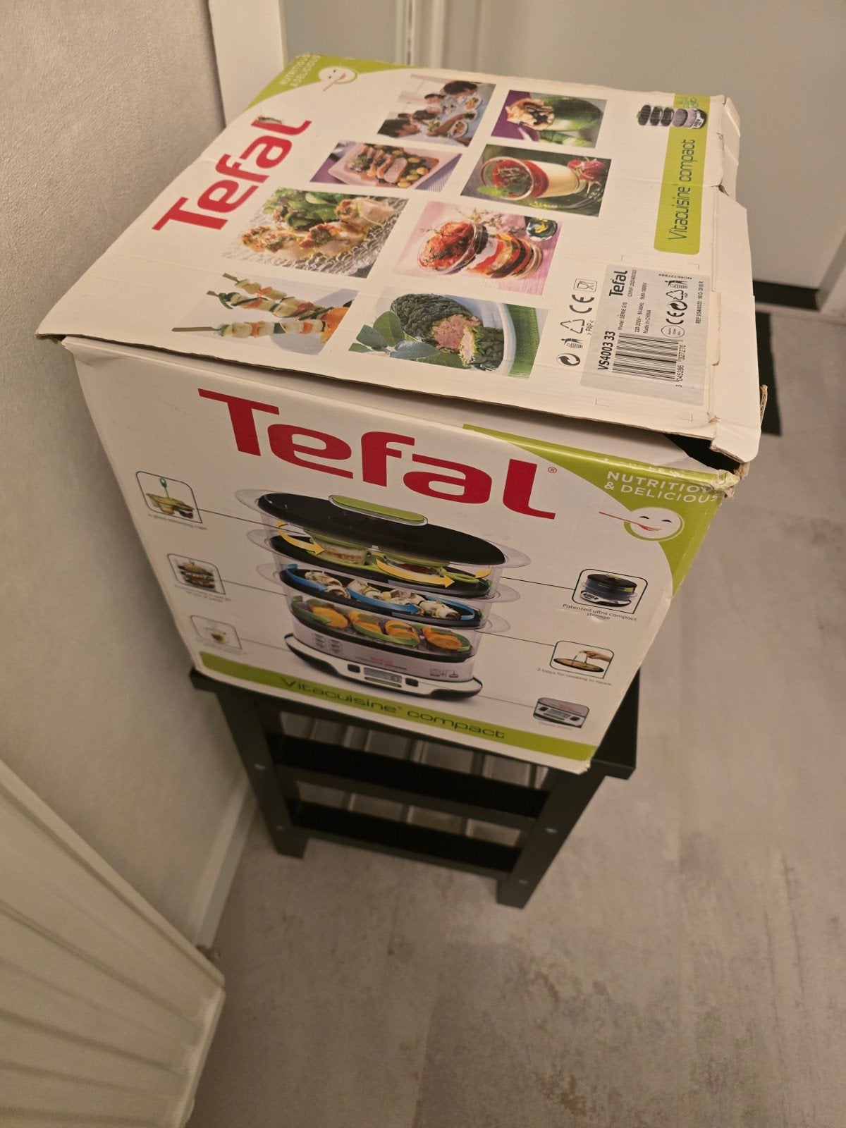 Tefal VitaCuisine Compact stoomkoker - Zo goed als nieuw, Ophalen, Overige typen, Kunststof, Zo goed als nieuw