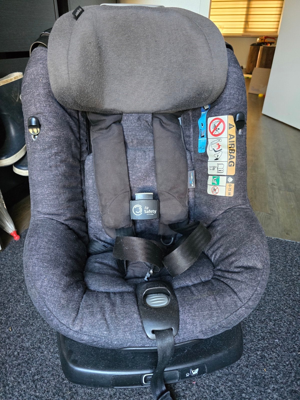 Maxi Cosi Axissfix Air autostoel isofix, Ophalen, Verstelbare rugleuning, 0 t/m 18 kg, Zo goed als nieuw