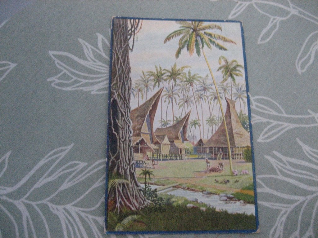 Ned-Indie Hutten 1926, Ophalen of Verzenden, Voor 1920, Gelopen, Overige thema's