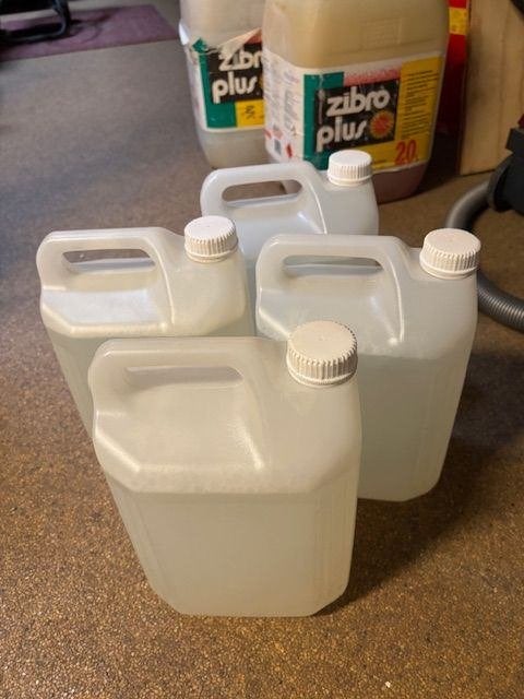 M clean m24 4 x 5 liter Carclin auto camper super shampoo, Ophalen of Verzenden
