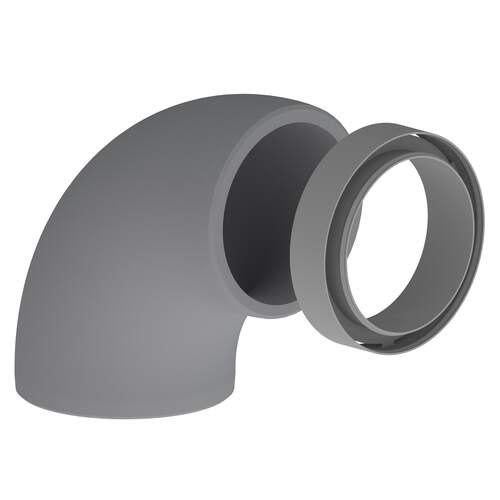 Burgerhout EasyAir ventilatiebocht, 90, 160 mm, EPS, Overige materialen, Overige typen, Nieuw, Ophalen of Verzenden