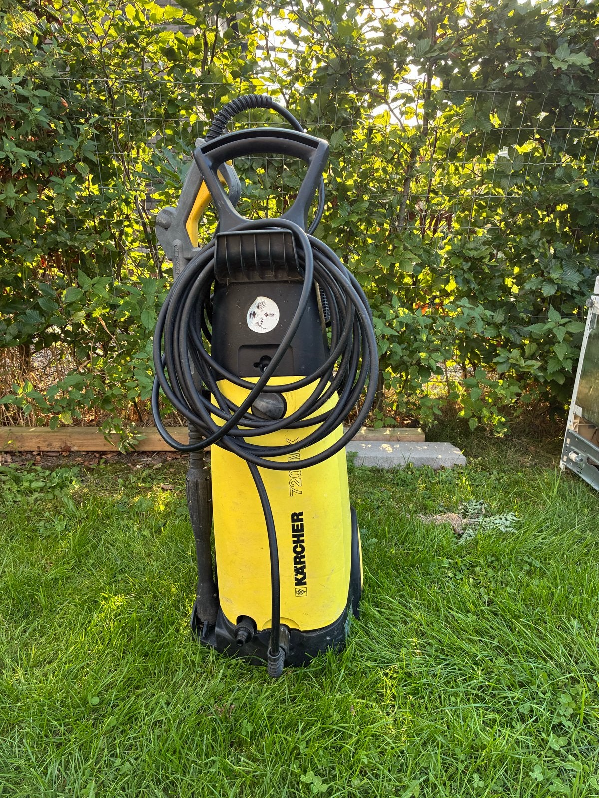 Kärcher 720 MX Hogedrukreiniger - Krachtig en Betrouwbaar, Ophalen of Verzenden, Gebruikt, Elektrisch