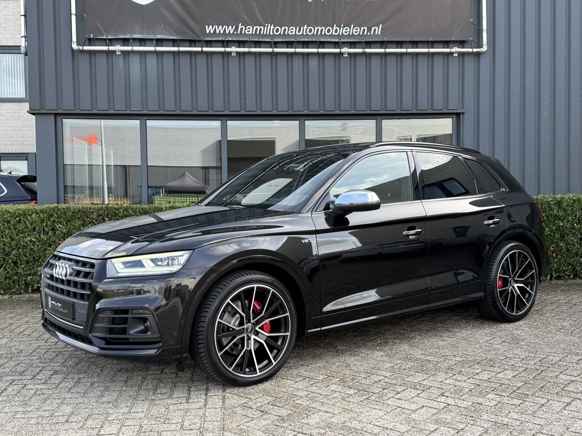 Audi SQ5 3.0 V6 TFSI 354pk Aut. Full Options (bj 2018), Automaat, Gebruikt, 2995 cc, Zwart