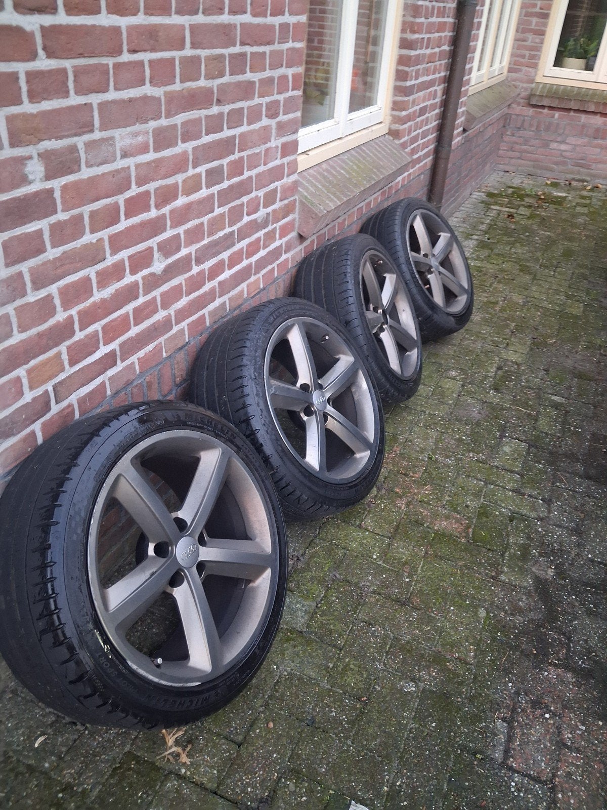 18 inch 5x112  met goeie banden, Ophalen of Verzenden