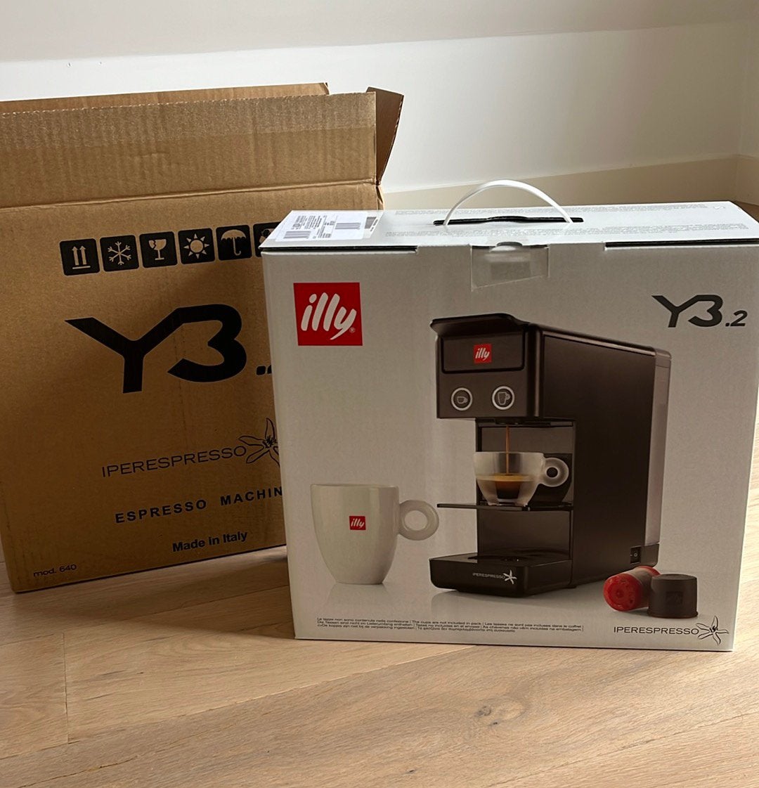 Y3.2 ESPRESSO & COFFEE MACHINE ZWART NIEUW, Witgoed en Apparatuur, Koffiezetapparaten, Espresso apparaat, Nieuw, Ophalen of Verzenden