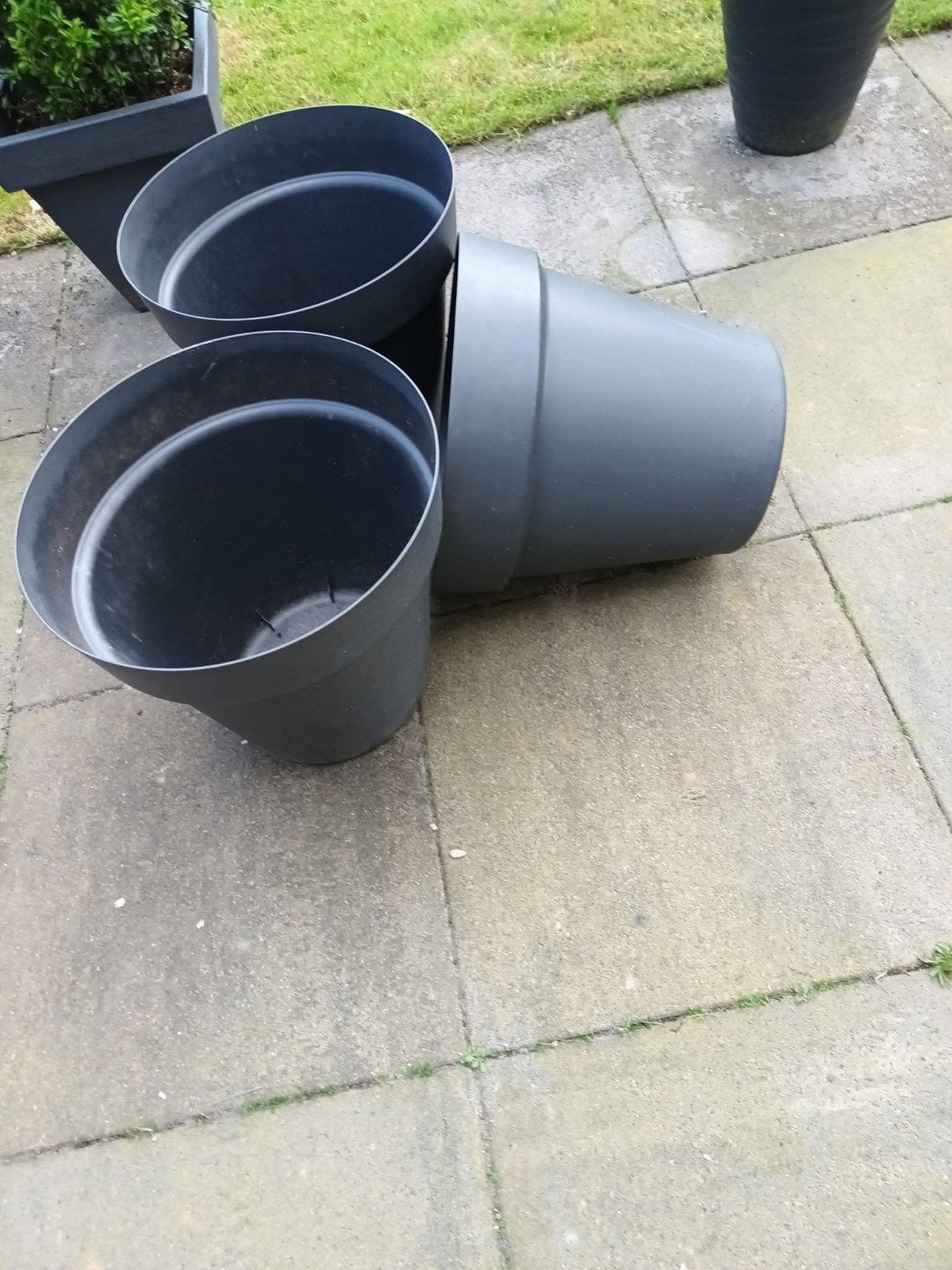 kunstof bloem potten 40 x50 goede kwaliteit €8.50 per stuk, Ophalen, Pvc, Minder dan 2 meter, 80 mm of meer