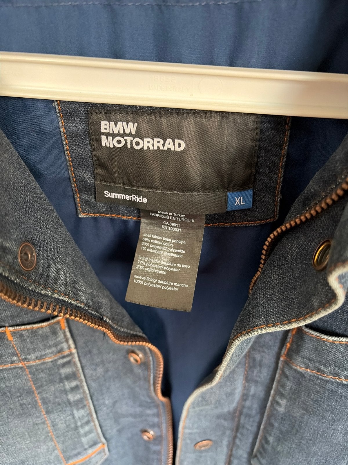 Nieuwe BMW Motorrad SummerRide motorjas - Maat XL, Ophalen of Verzenden, Nieuw met kaartje, Heren, Jas | textiel