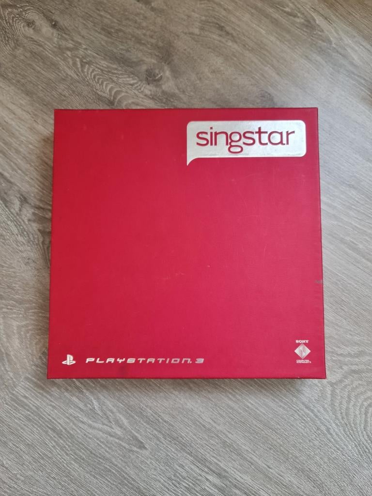 SingStar PS3 Bundel: 2 Microfoons + 4 Spellen, Spelcomputers en Games, Muziek, Gebruikt, Eén computer, Ophalen of Verzenden