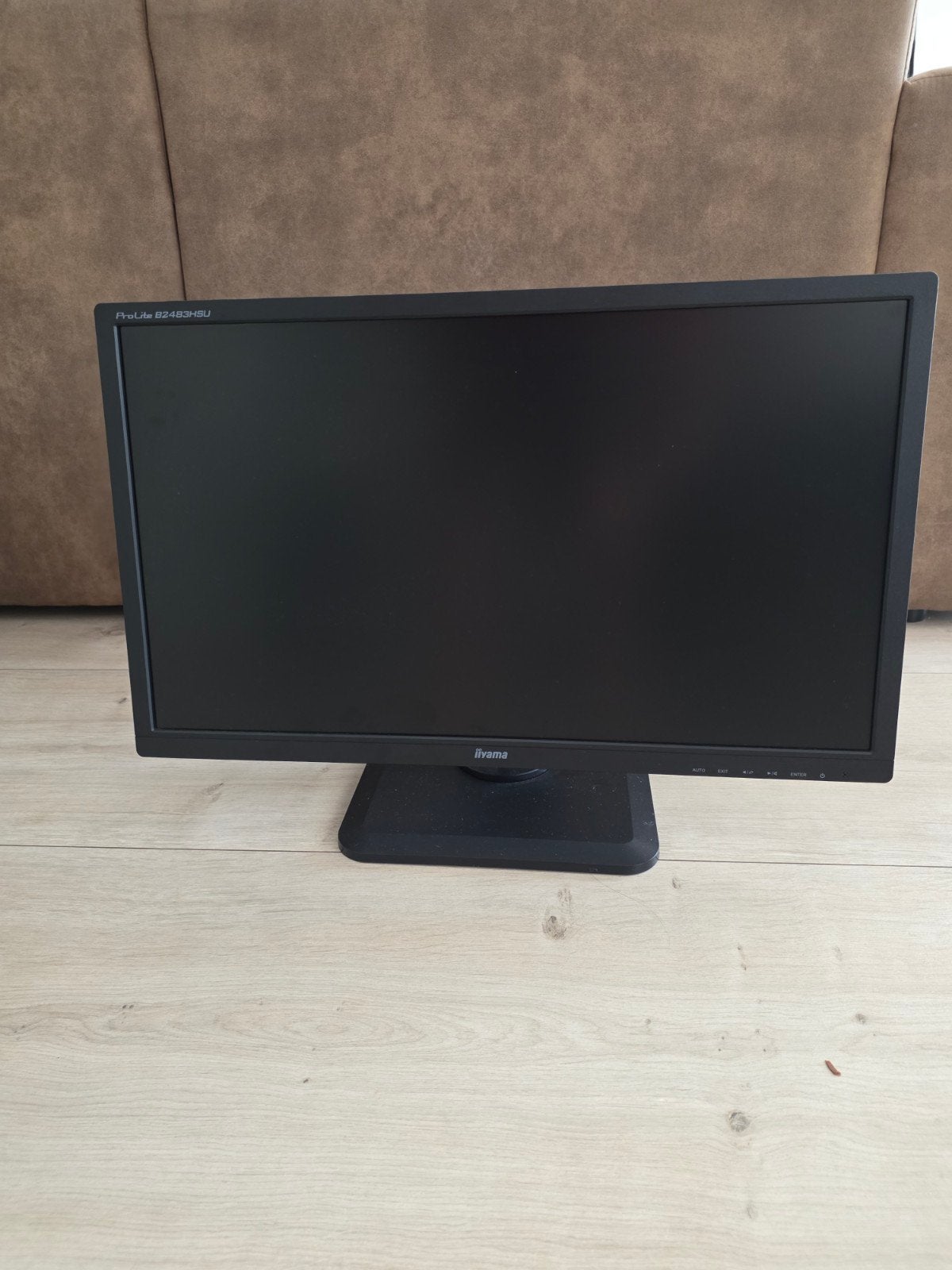 Monitor 24 inch, met draaibaar scherm, Computers en Software, Monitoren, Ophalen, Draaibaar, HDMI, Full HD