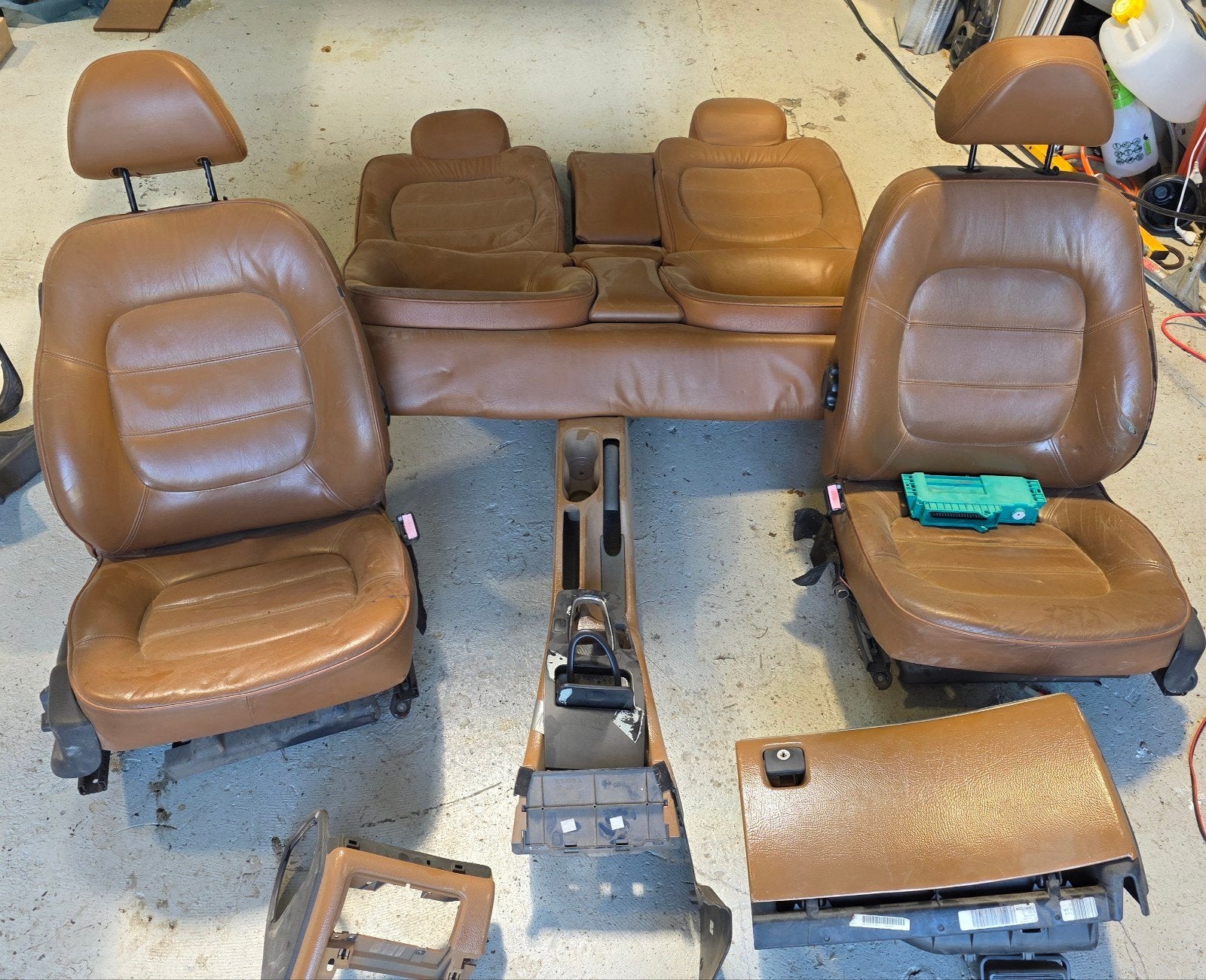 Lederen interieur Peugeot 406 Coupé - Bruin, Ophalen, Gebruikt, Peugeot