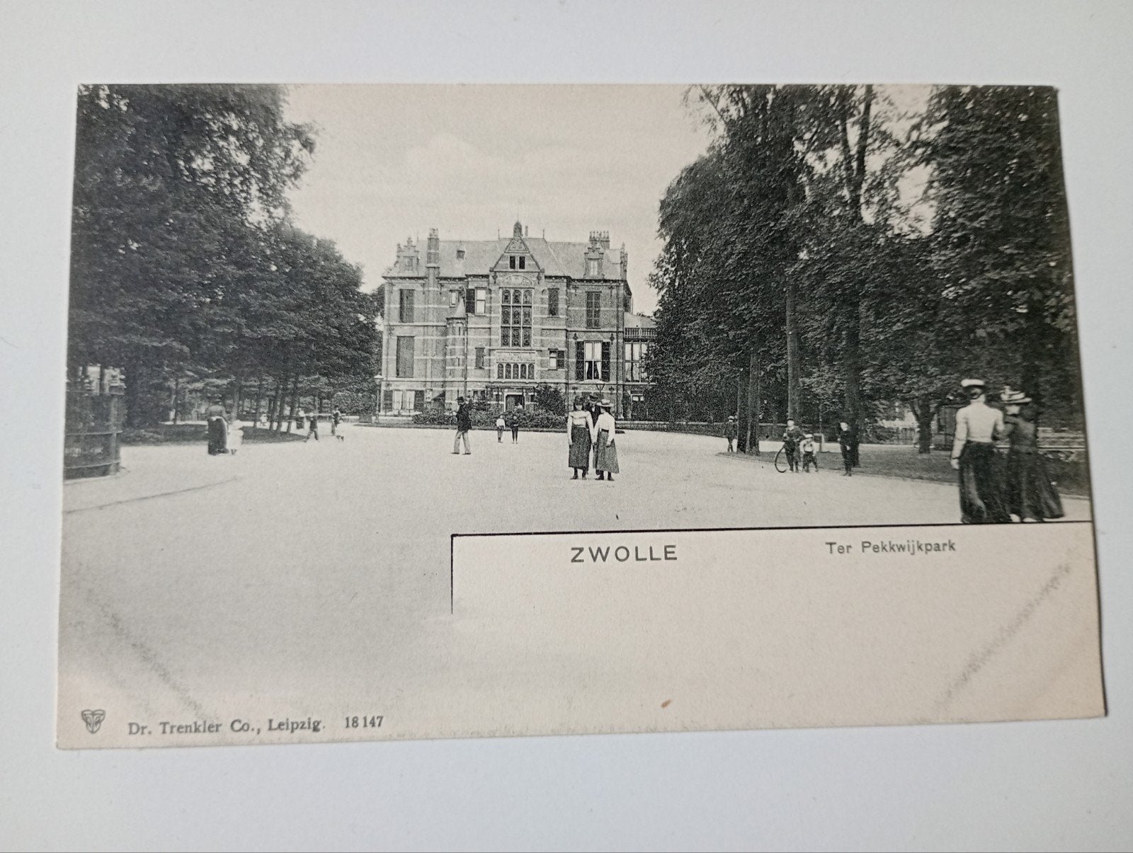 Zwolle Ter Pekkwijkpark, Ophalen of Verzenden, Voor 1920, Ongelopen, Overijssel