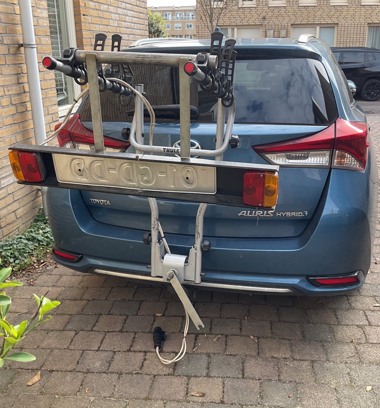 Thule fietsendrager HangOn voor 4 fietsen op trekhaak, Ophalen, Gebruikt, Trekhaakdrager