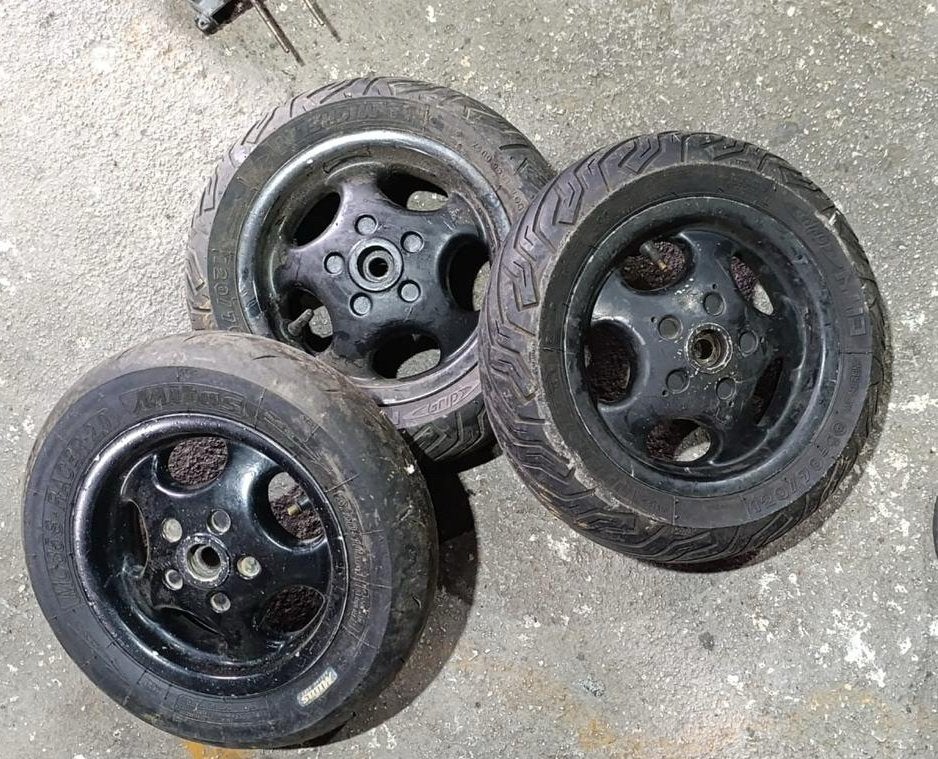 Piaggio zip sp H2O achterwiel velgen onderdelen 2takt skr, Ophalen of Verzenden