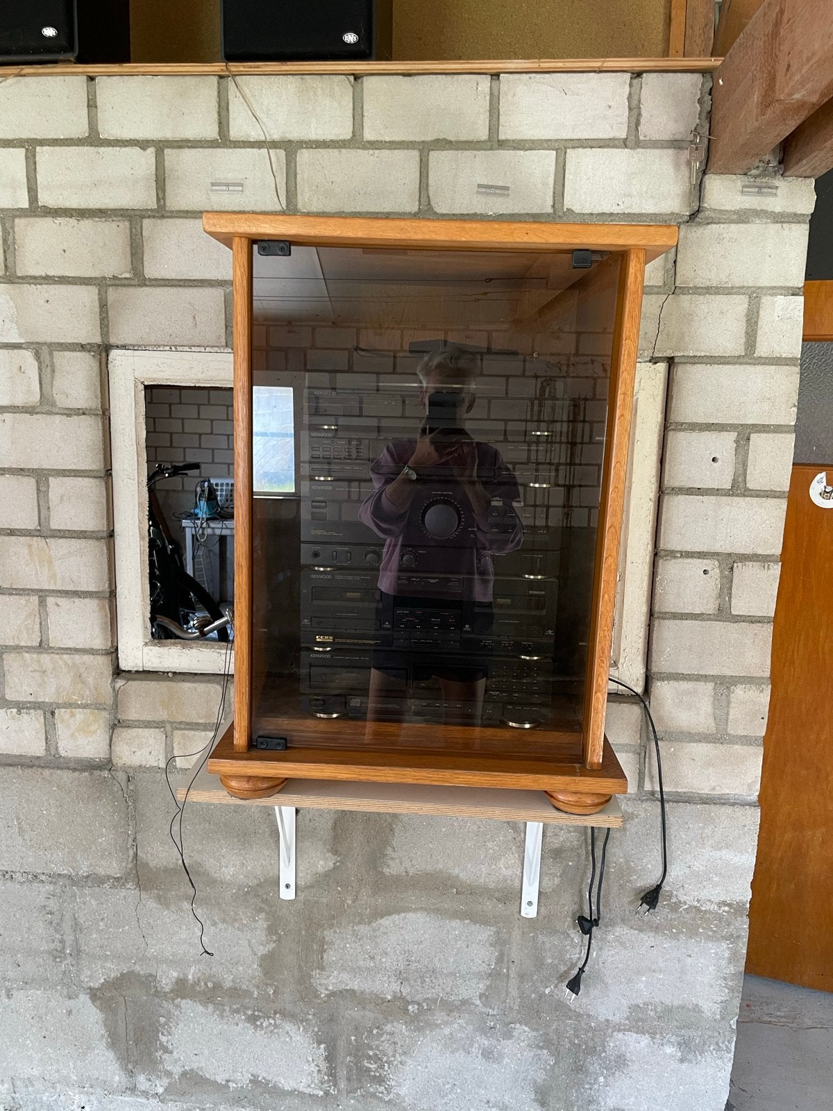 Kenwood Stereo Set met Speakers en Meubel, Audio, Tv en Foto, Stereo-sets, Overige merken, Gebruikt, Cassettedeck, Losse componenten