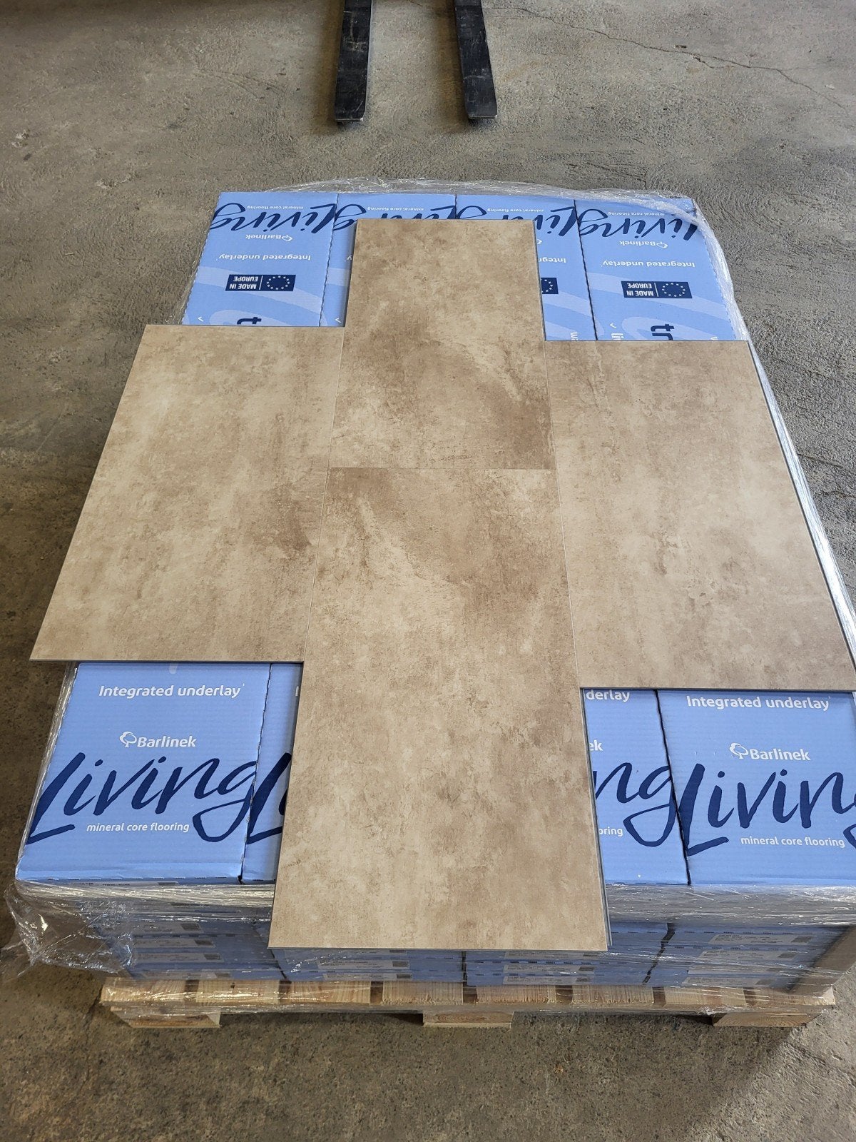 Pvc Vloer Klik (Nieuw!) €14,95 - 3 Pallets Op=Op, Ophalen of Verzenden, Nieuw, 10 m² of meer