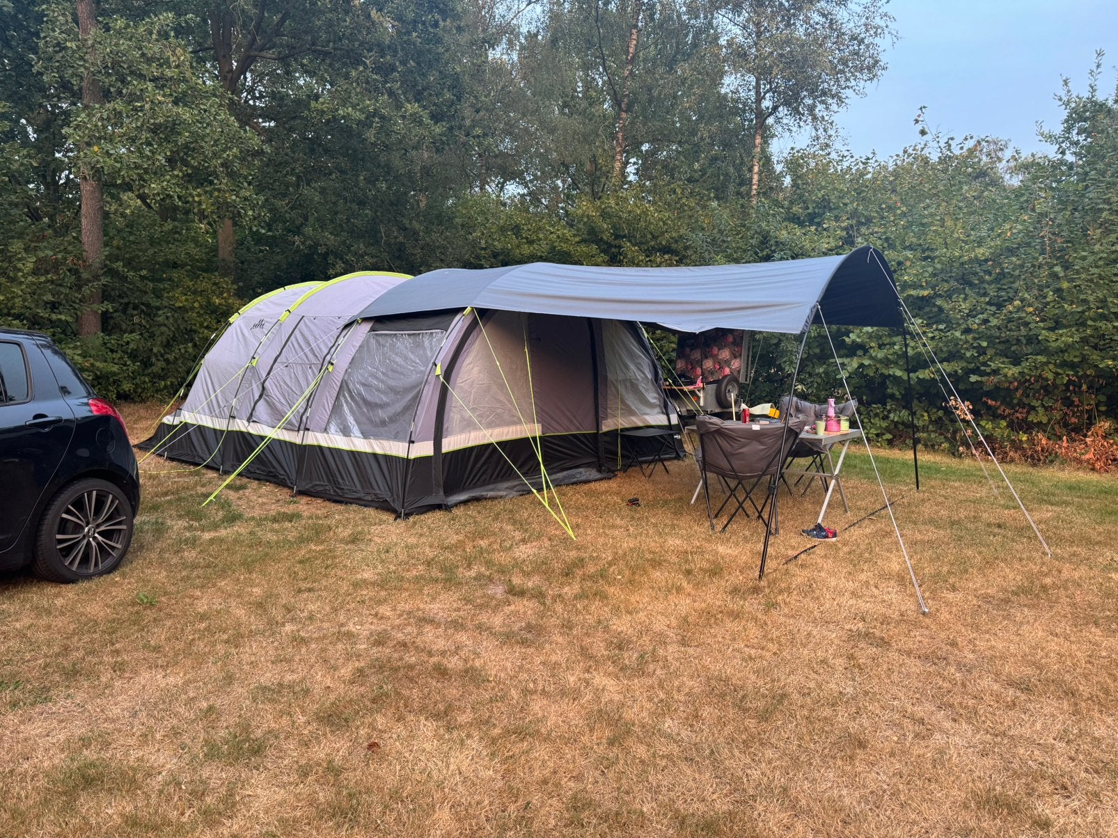 Obelink lugano 6 xl cooldark tunneltent, Ophalen, Zo goed als nieuw