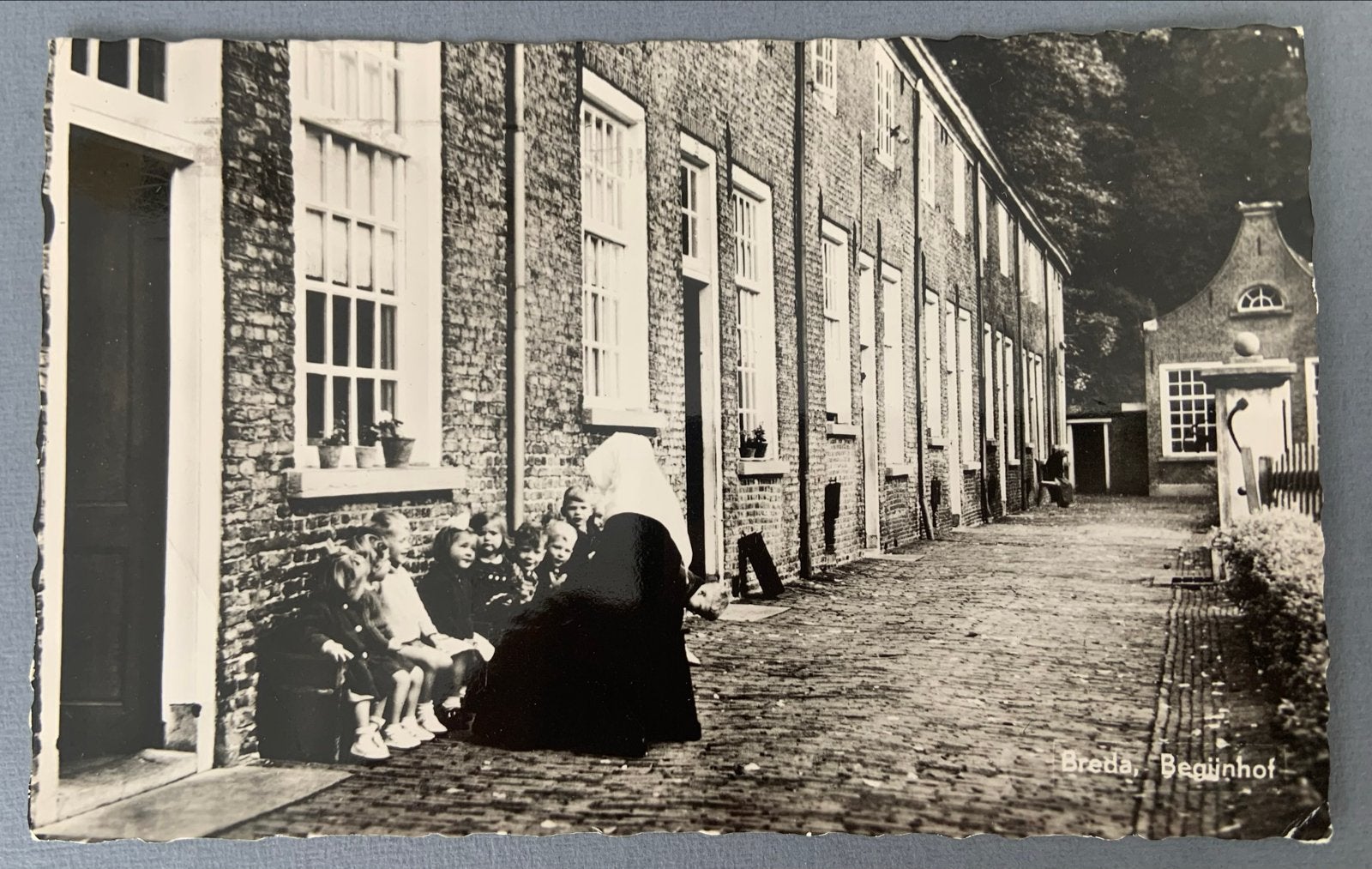 Breda Begijnhof - Gelopen 1962, Verzenden, 1960 tot 1980, Gelopen, Noord-Brabant