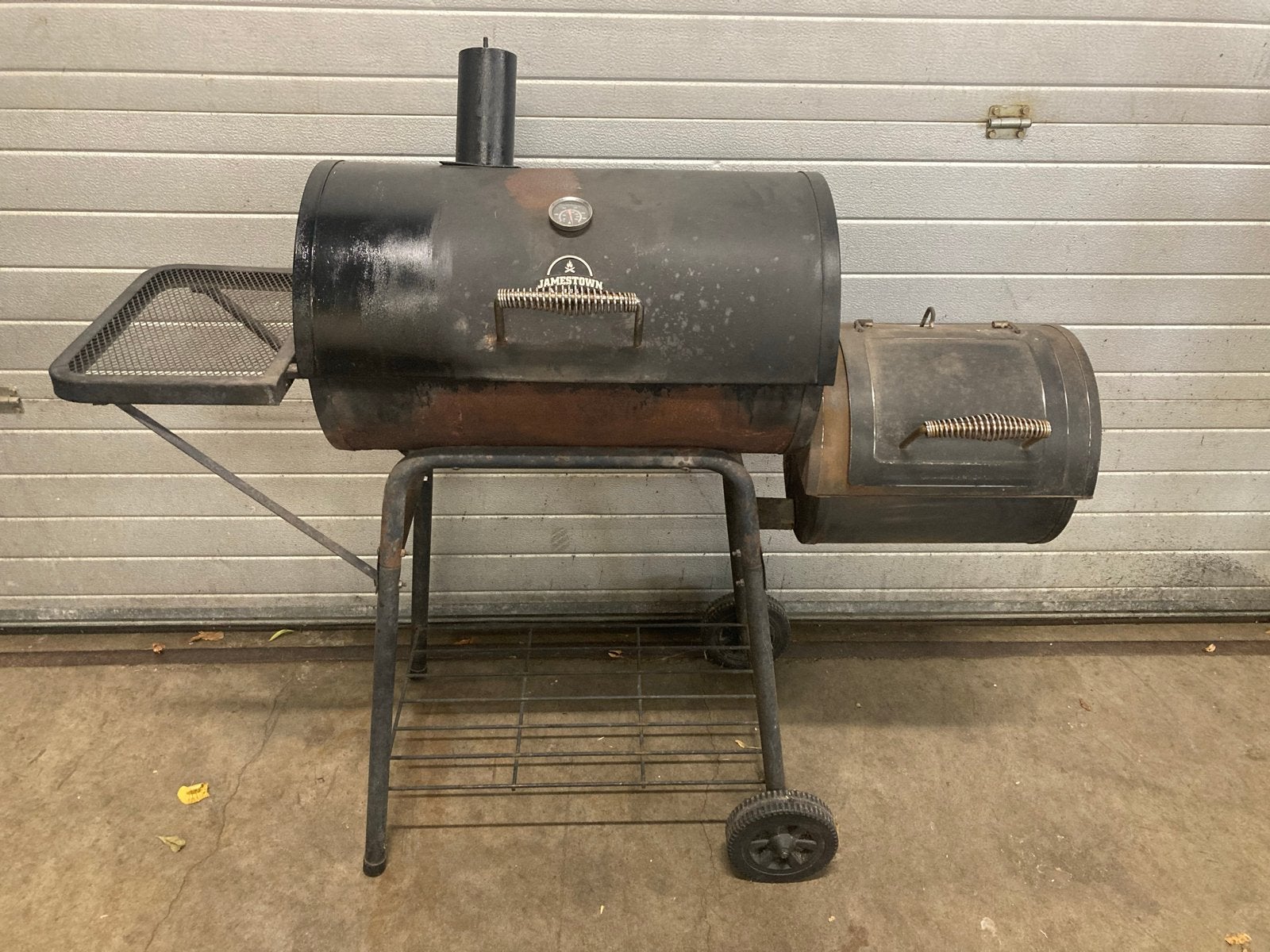Jamestown BBQ Smoker Grill, Ophalen, Gebruikt
