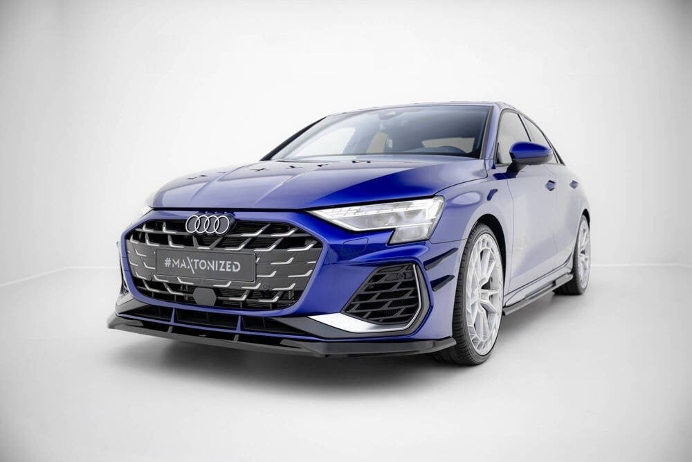 Voorlip sideskirts spoiler diffuser - A3 S-Line S3 Sedan 8Y, Ophalen of Verzenden