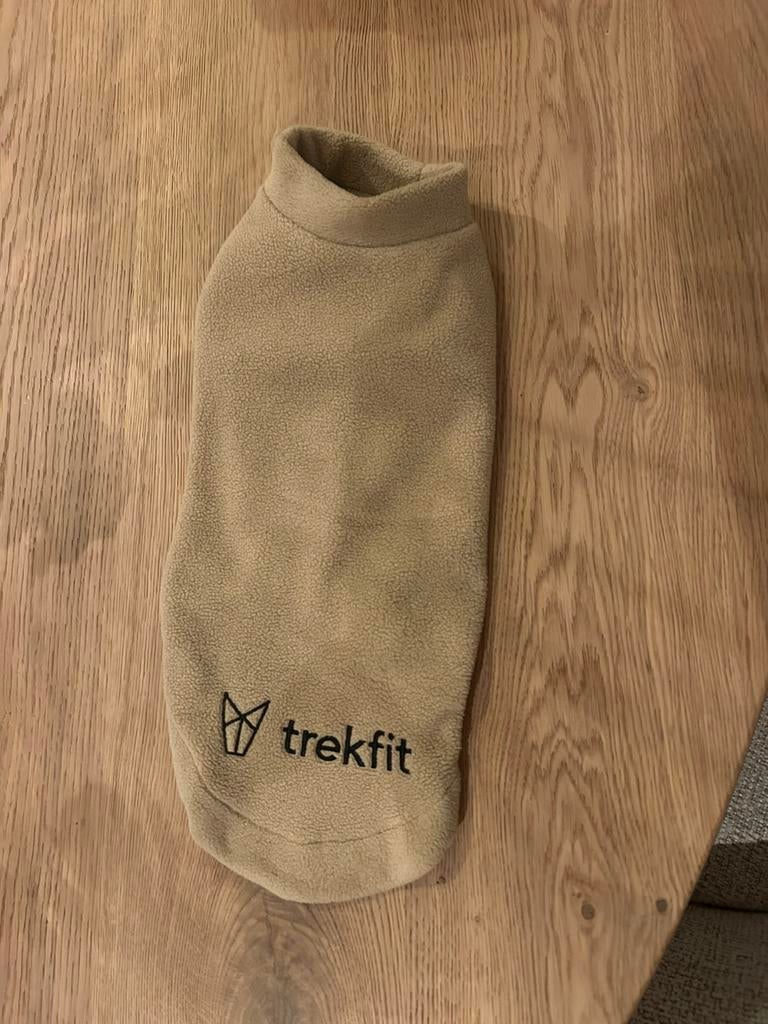 Teckel fleece trui Beige van Hashteckel, Dieren en Toebehoren, Hondenkleding, Ophalen of Verzenden, Nieuw, Hondenjas