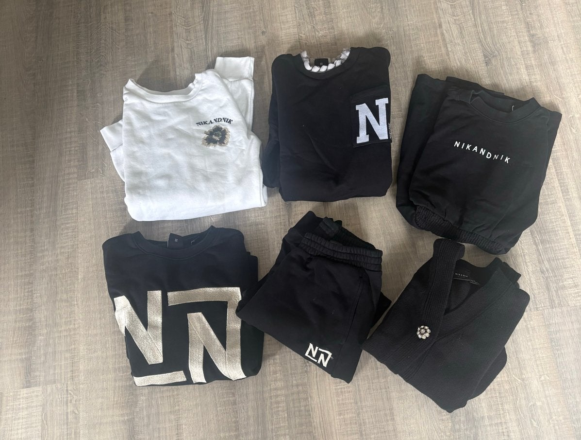 Heel pakket Nik&Nik kleding maat 152, Kinderen en Baby's, Kinderkleding | Maat 152, Verzenden, Gebruikt, Meisje, Setje